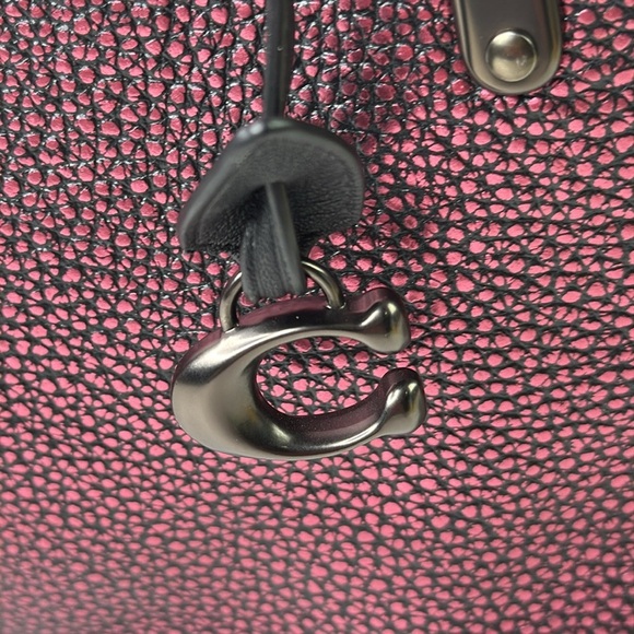 Coach Metallic Dreamer Colourblock Satchel Handbag - Picture 4 of 16